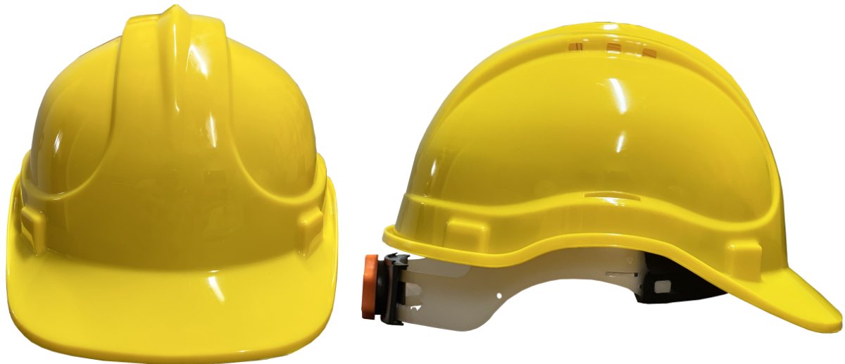 KB660 Baret Vidalı (Ayarlı) Kulaklık Takılabilir Sarı Karam