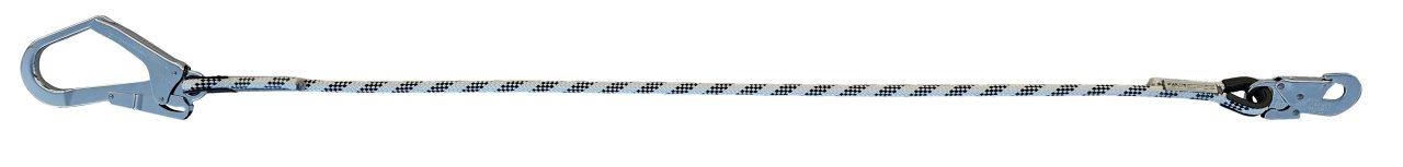 Kİ289 Kemer Sabitleme Halatı Statik Lanyard küçük kancalı ve büyük kancalı