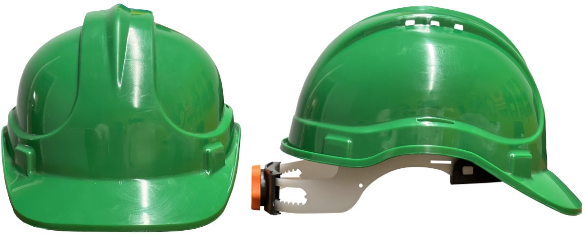 KB660 Baret Vidalı (Ayarlı) Kulaklık Takılabilir Yeşil Karam