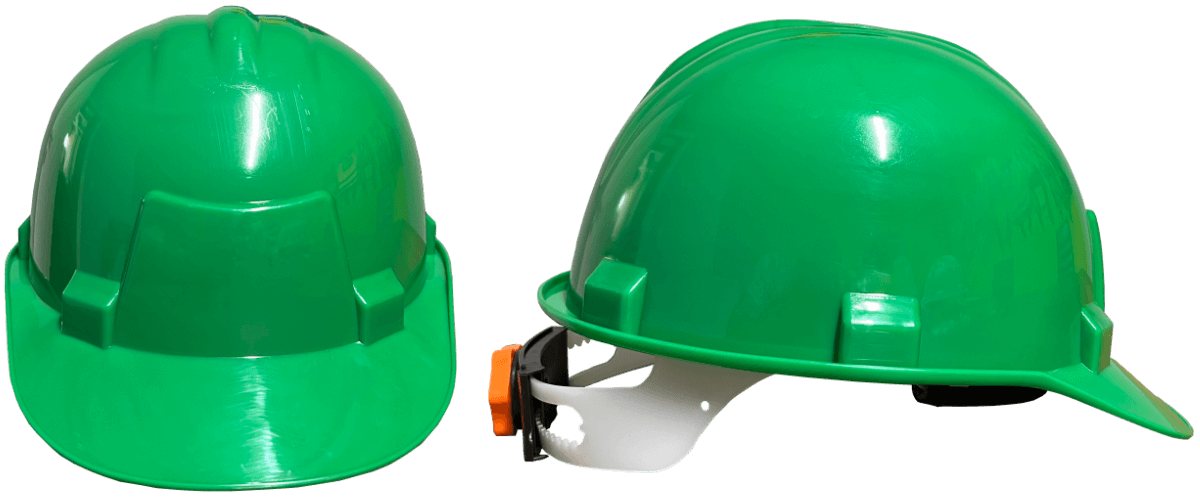 KB580 Helmet Ratchet EN 397 Green KARAM