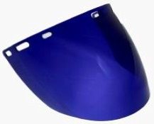 KM535  VİZÖR  2 mm  PC  20 X 40  MAVİ