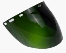 KM534  VİZÖR  2 mm  PC  20 X 40   YEŞİL