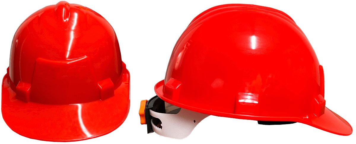 KB580 Baret Vidalı EN 397 Kırmızı Karam