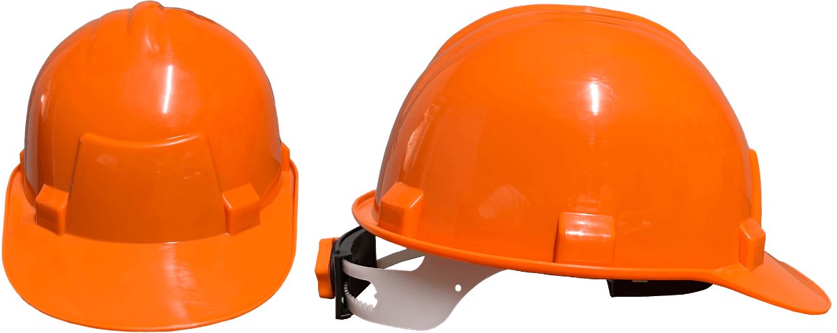 KB580 Helmet Ratchet EN 397 Orange KARAM