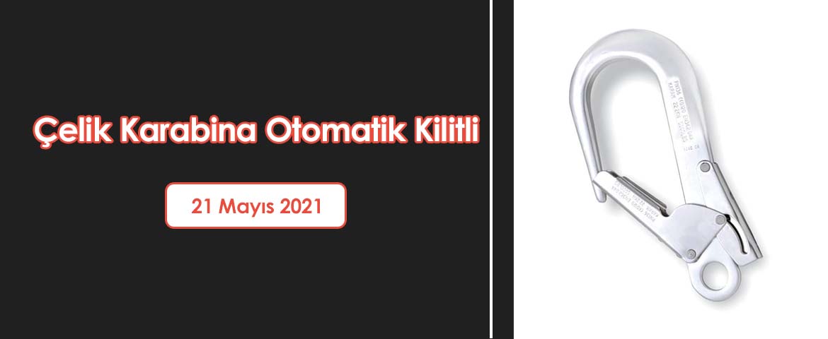 Çelik Karabina Otomatik Kilitli
