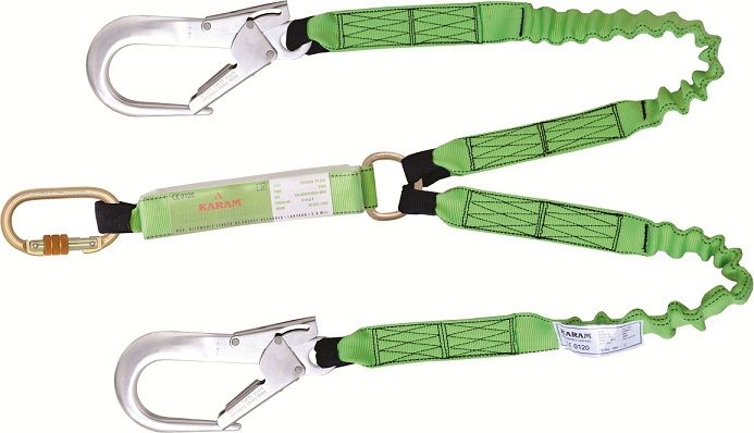 Çift Kollu Şok Emicili Lanyard