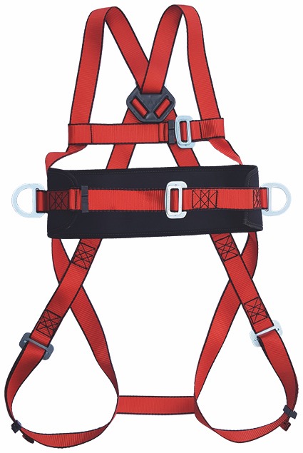 Çift Lanyard Paraşüt Tipi Emniyet Kemeri