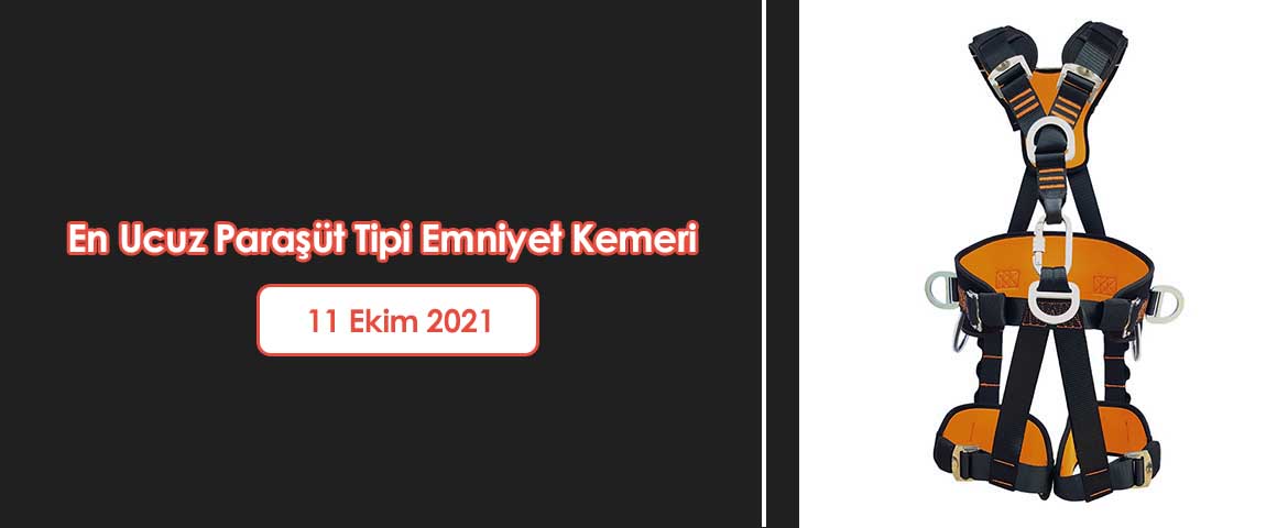 En Ucuz Paraşüt Tipi Emniyet Kemeri
