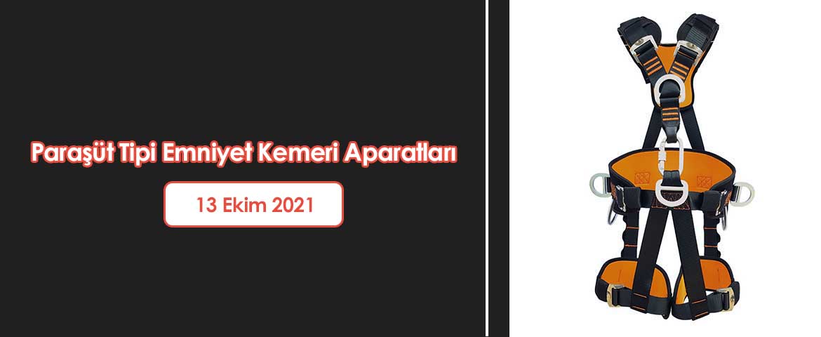 Paraşüt Tipi Emniyet Kemeri Aparatları