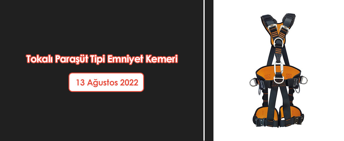 Tokalı Paraşüt Tipi Emniyet Kemeri