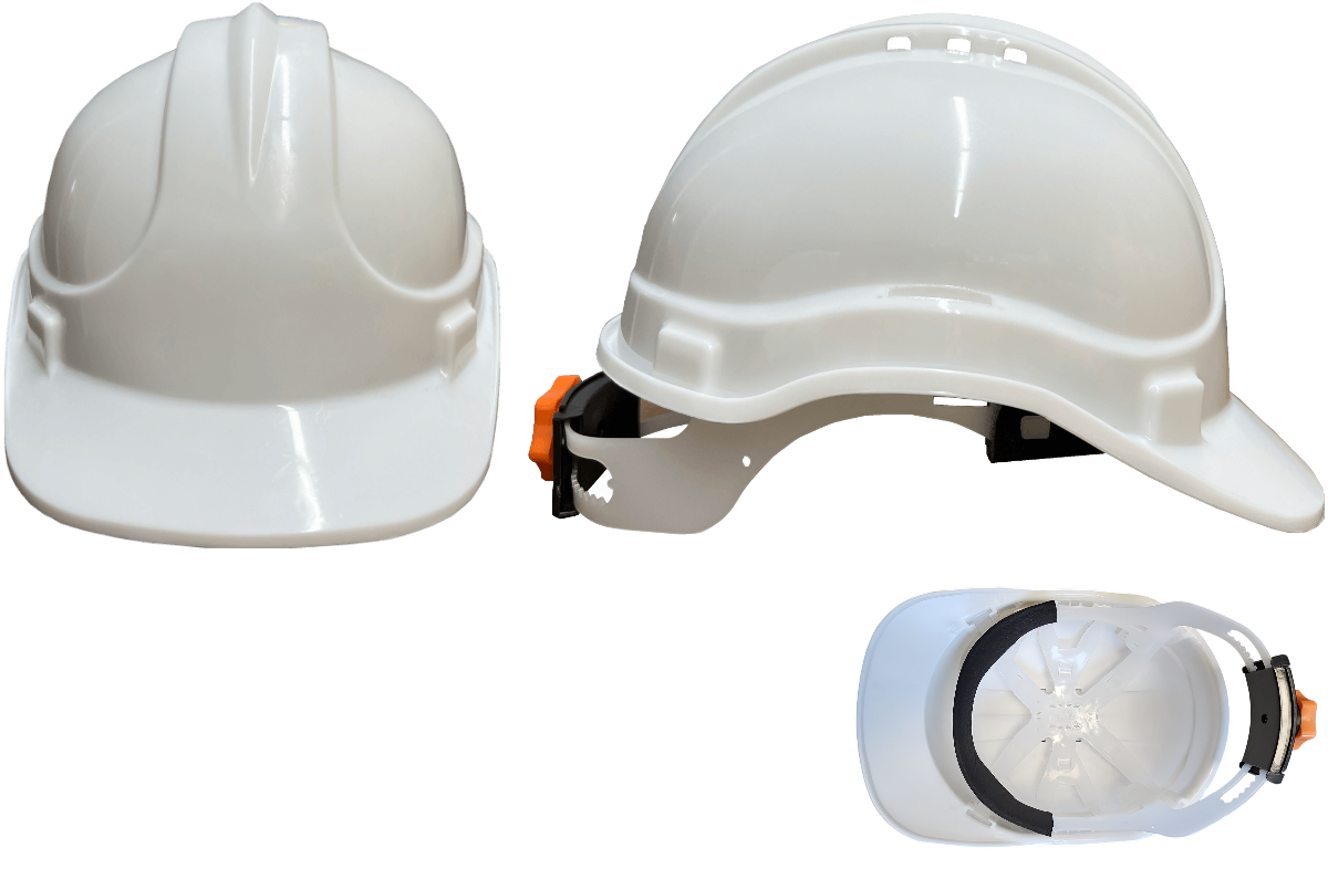 KB660 Baret Vidalı (Ayarlı) Kulaklık Takılabilir Beyaz Karam