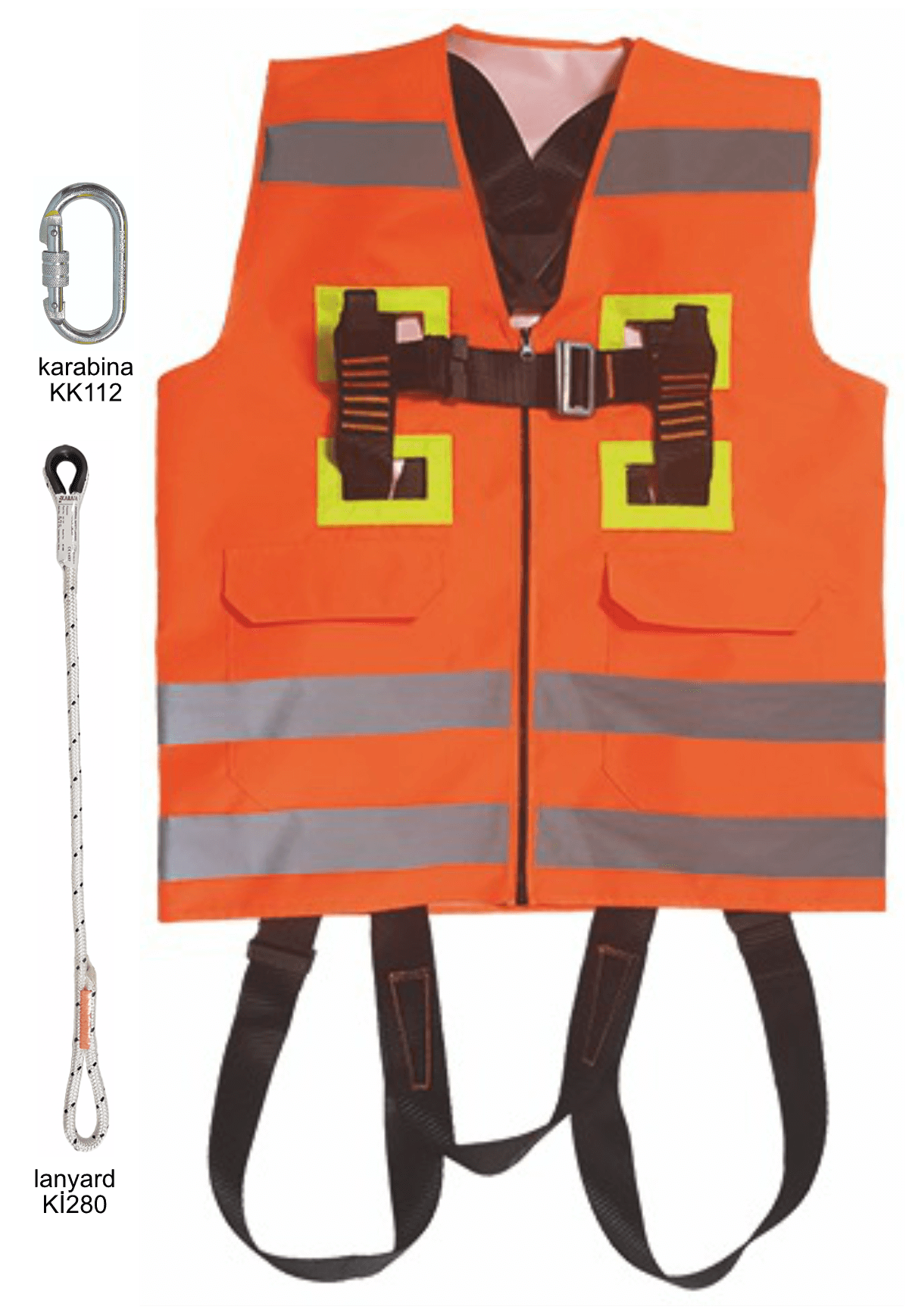 KP37 Y  Paraşüt Tipi Kemer Yelekli